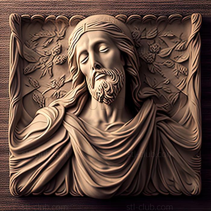 3D model st jesus (STL)